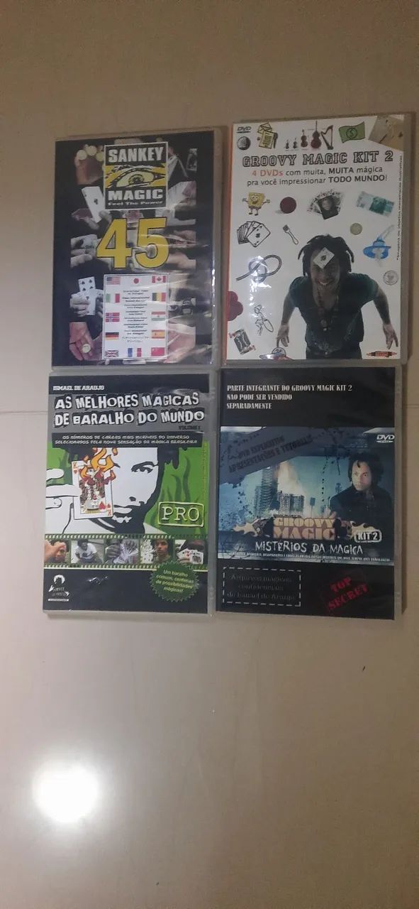 DVDs de mágica