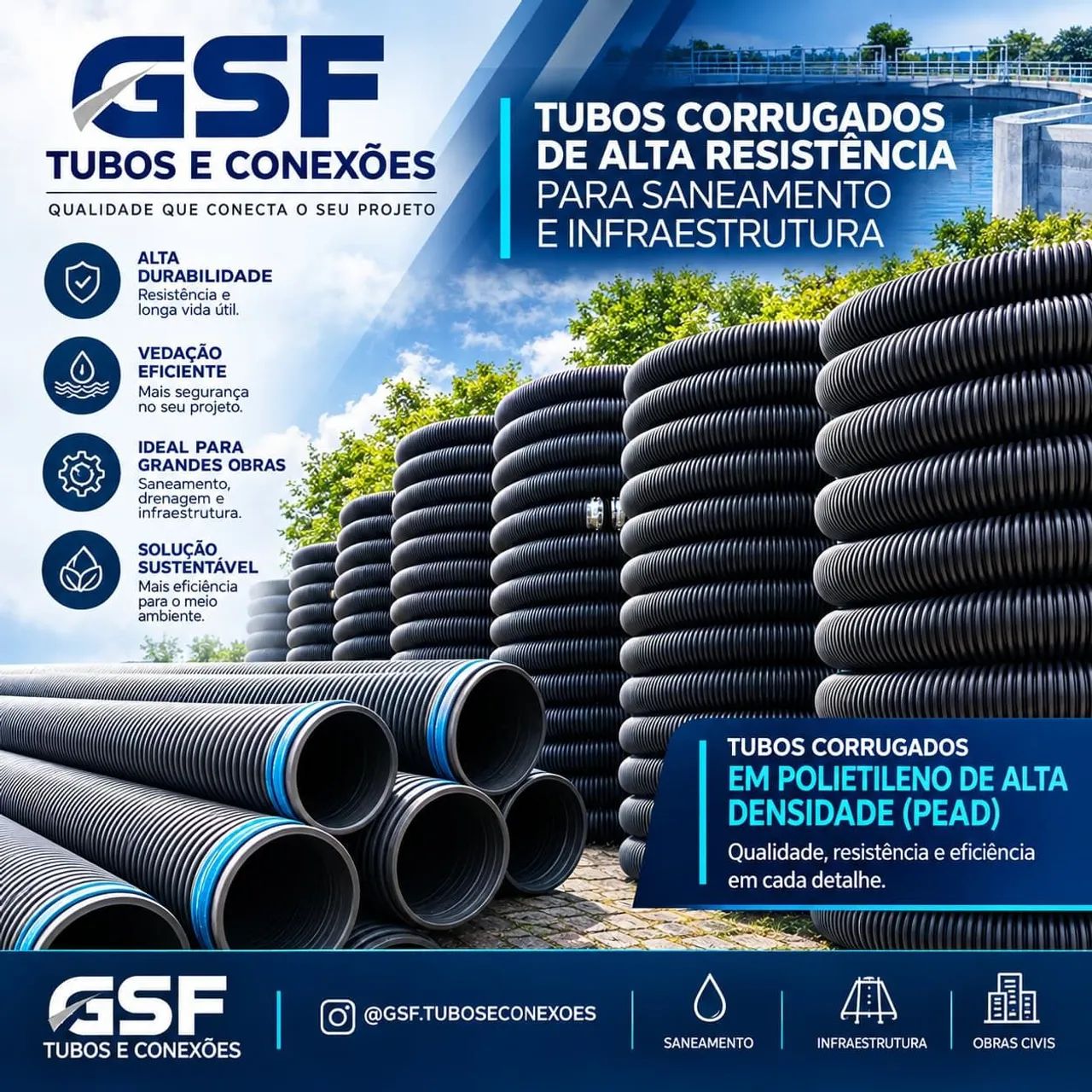 TUBO DRENO CORRUGADO E ELETRODUTO - Foto 2