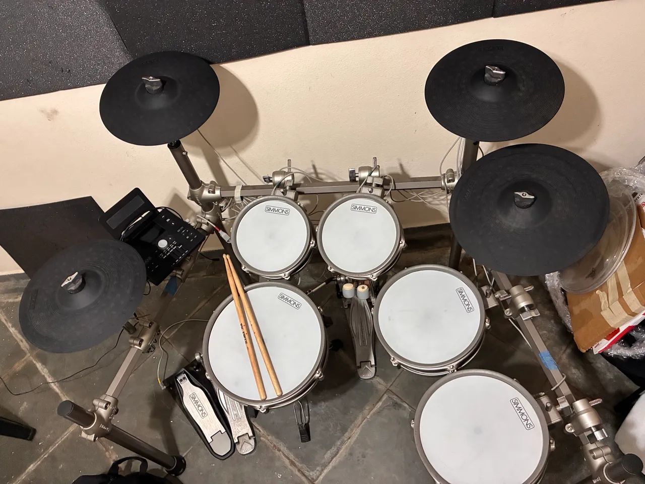 Bateria eletrônica Simmons SD 1250 Importada - Foto 5