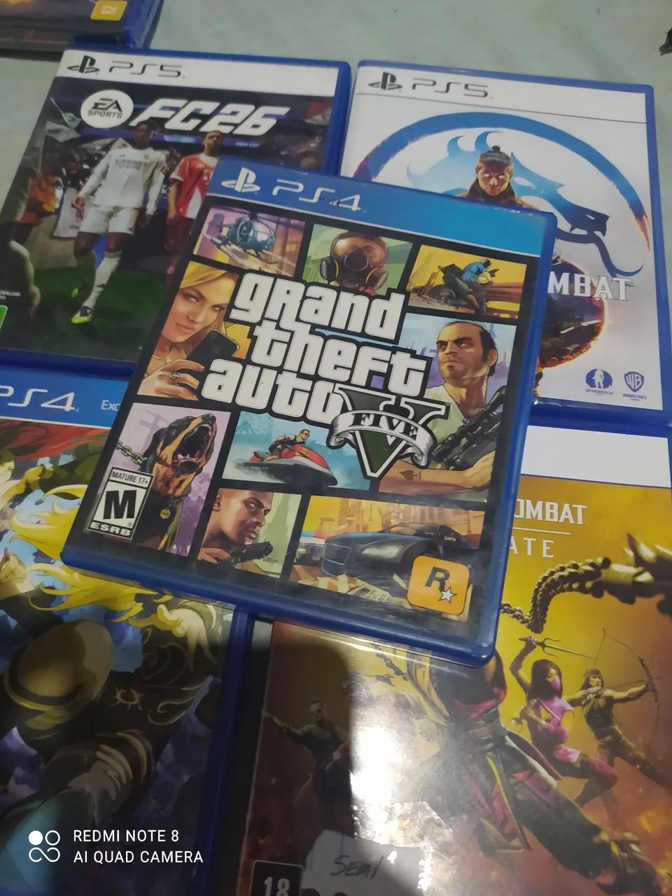 PS4 c/ mapa PS4 - Usado 