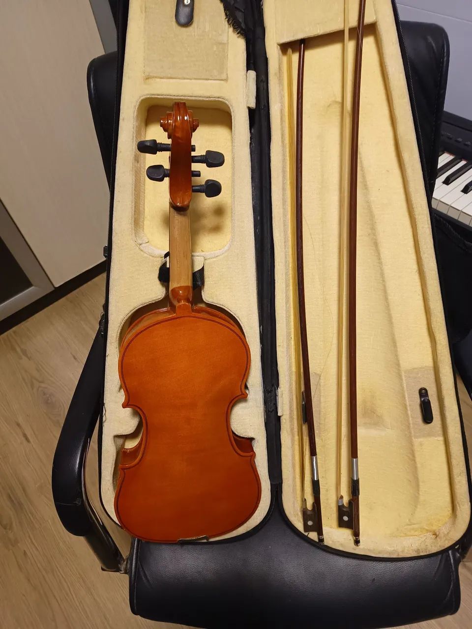 ? Violino Estudante Acústico 4/4 com Arco - Foto 4