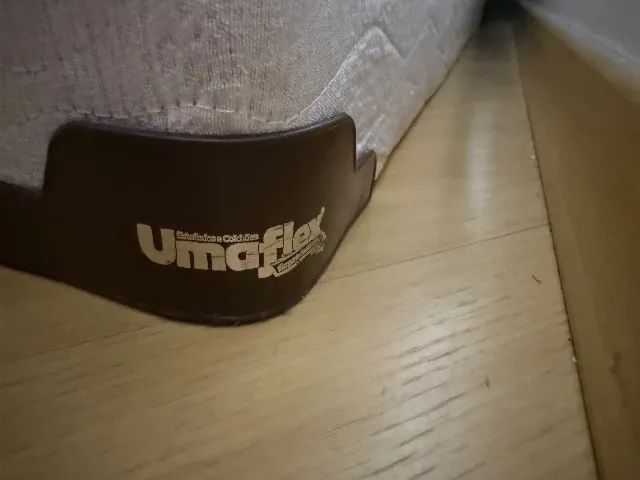 Cama box + colchão casal umaflex