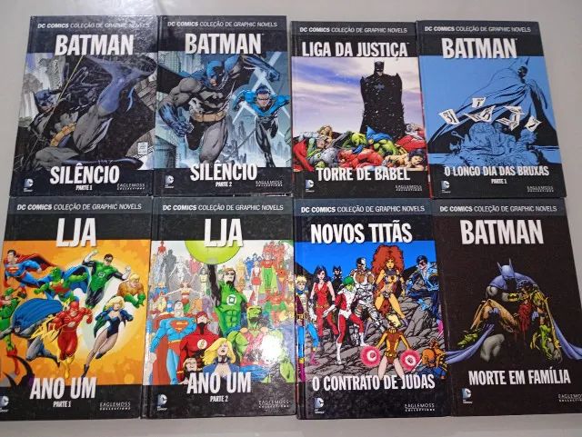 Coleção DC comics graphic novels eaglemoss