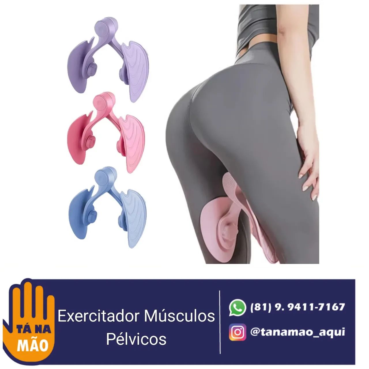 Exercitador dos músculos Pélvicos 