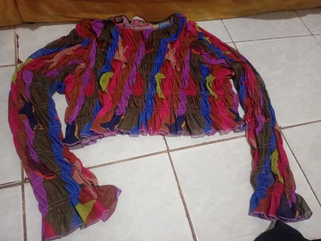 Vestido vermelho e roupas variadas desapegos  - Foto 5