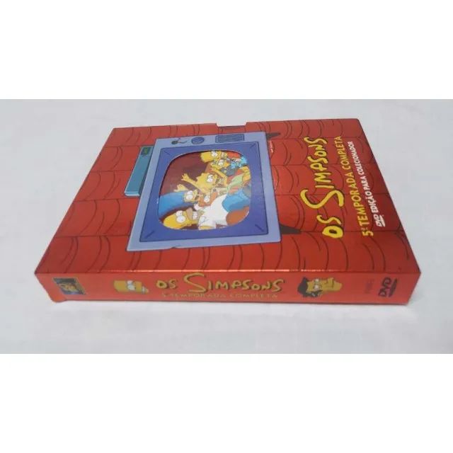 DVD Box Quadruplo Os Simpsons - 5ª Temporada Completa - Edição Para Colecionador ( 23954 ) - Foto 3
