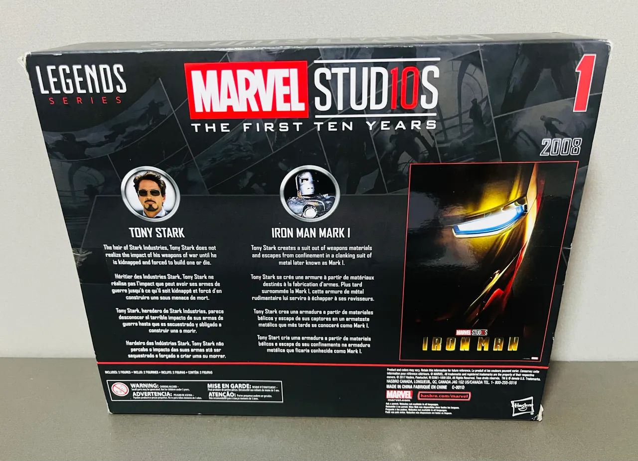 Marvel Legends - TONY STARK e IRON MAN MARK I - Foto 2