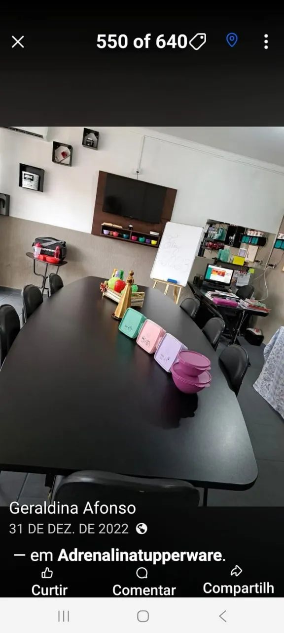 MESA DE MADEIRA  PRETA 3MX1,5 - Foto 2