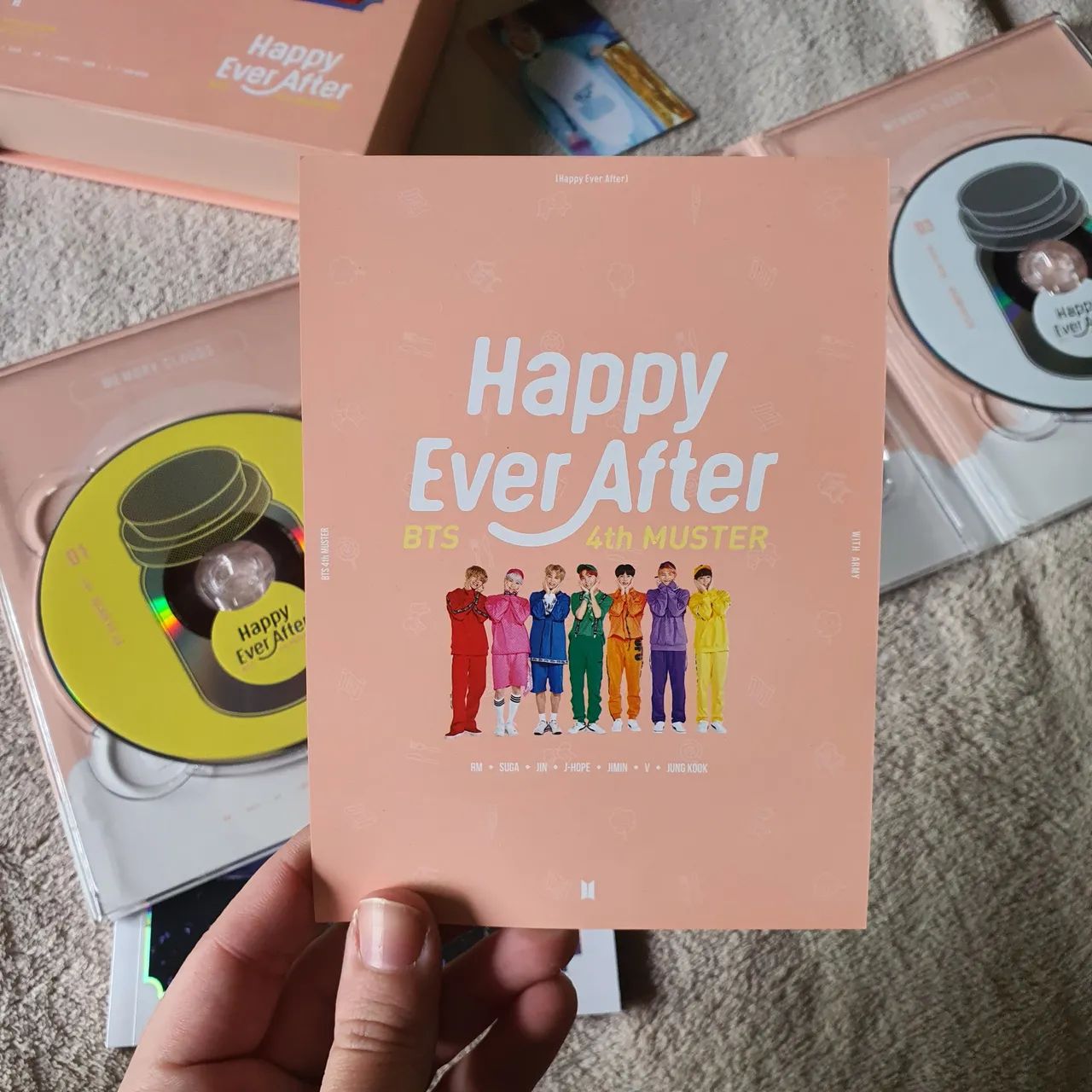 BTS DVD 4th Muster Novo e Completo - CDs, DVDs etc - Centro