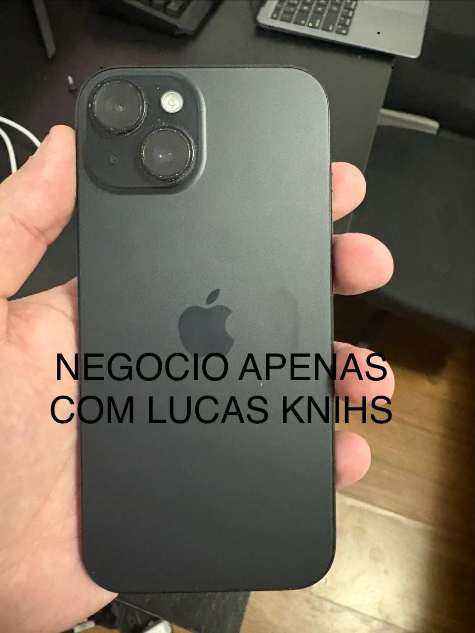 IPHONE 15 91% DE BATERIA