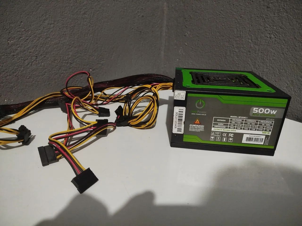 Fonte pc 500w - Foto 2