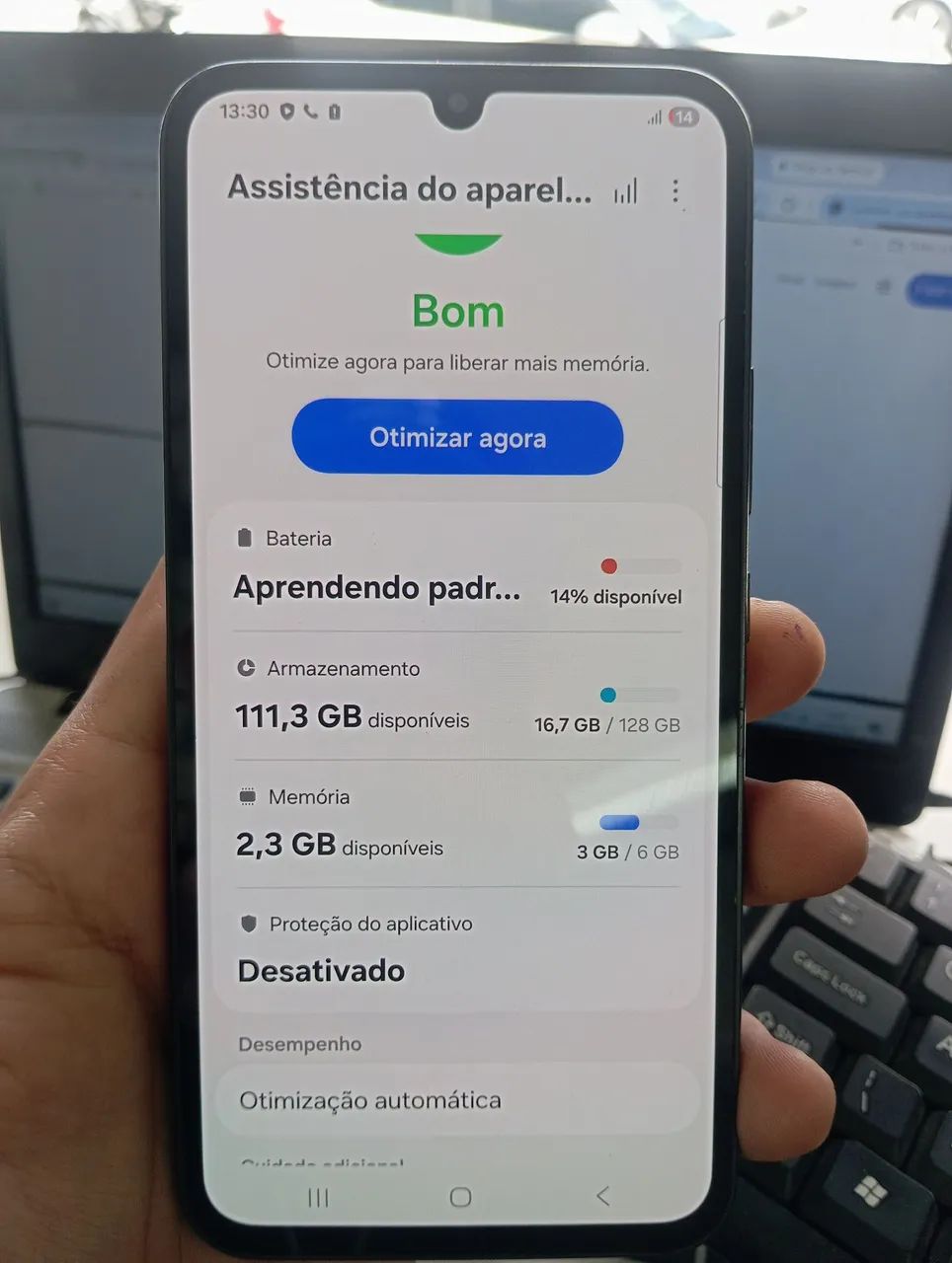Celular Samsung A34 5g IMPECÁVEL  - Foto 5