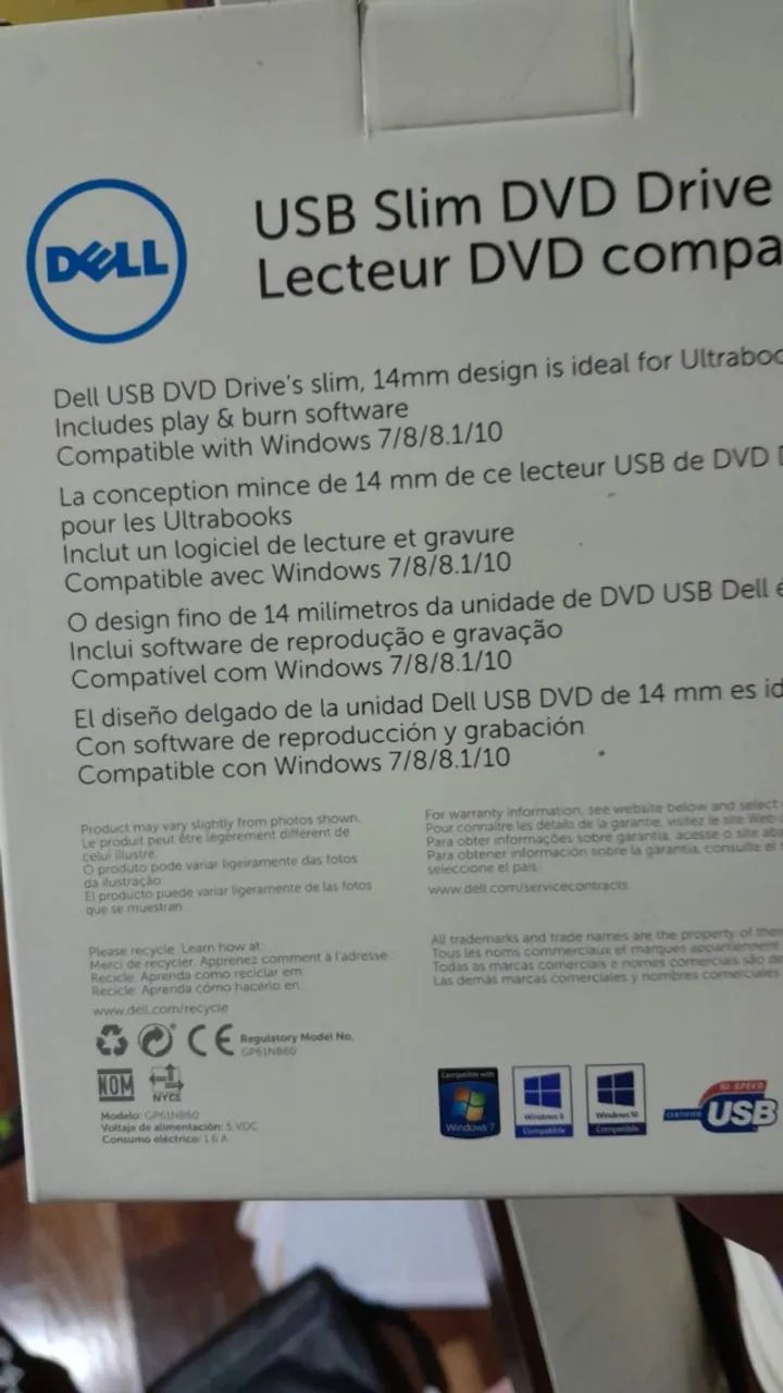 Gravador DVD DELL - Foto 2