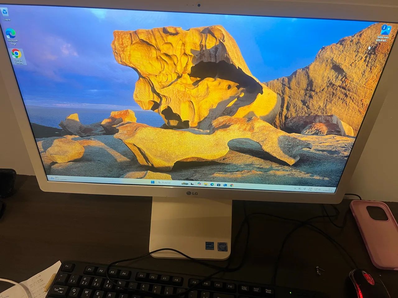 Computador LG All in One 22V280