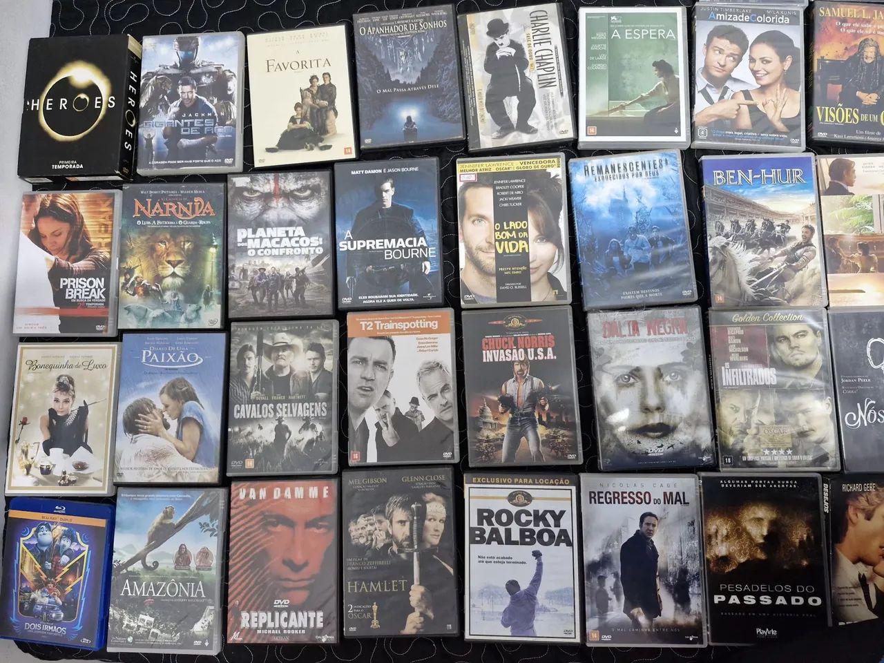 Lote com 55 dvds  - Foto 3