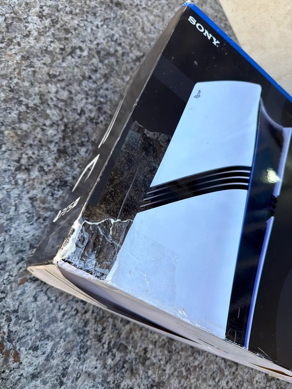 Caixa de PlayStation 5 pro, com luva, berço e manuais. - Foto 5