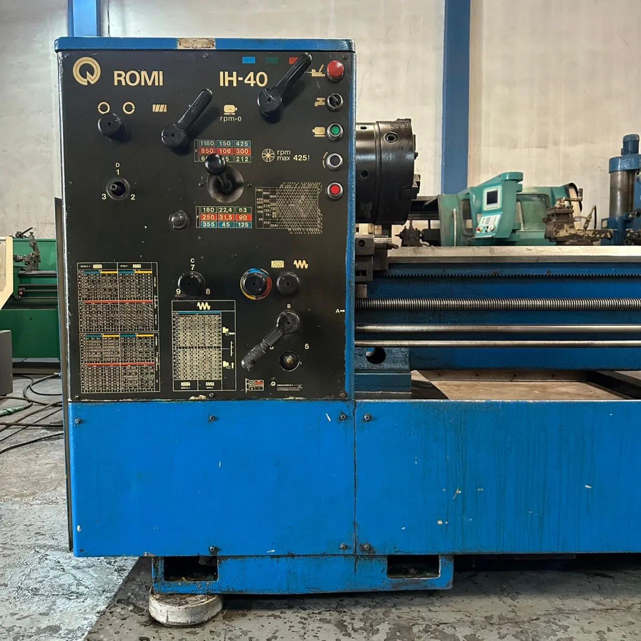Torno mecânico Romi IH -40  - Foto 4