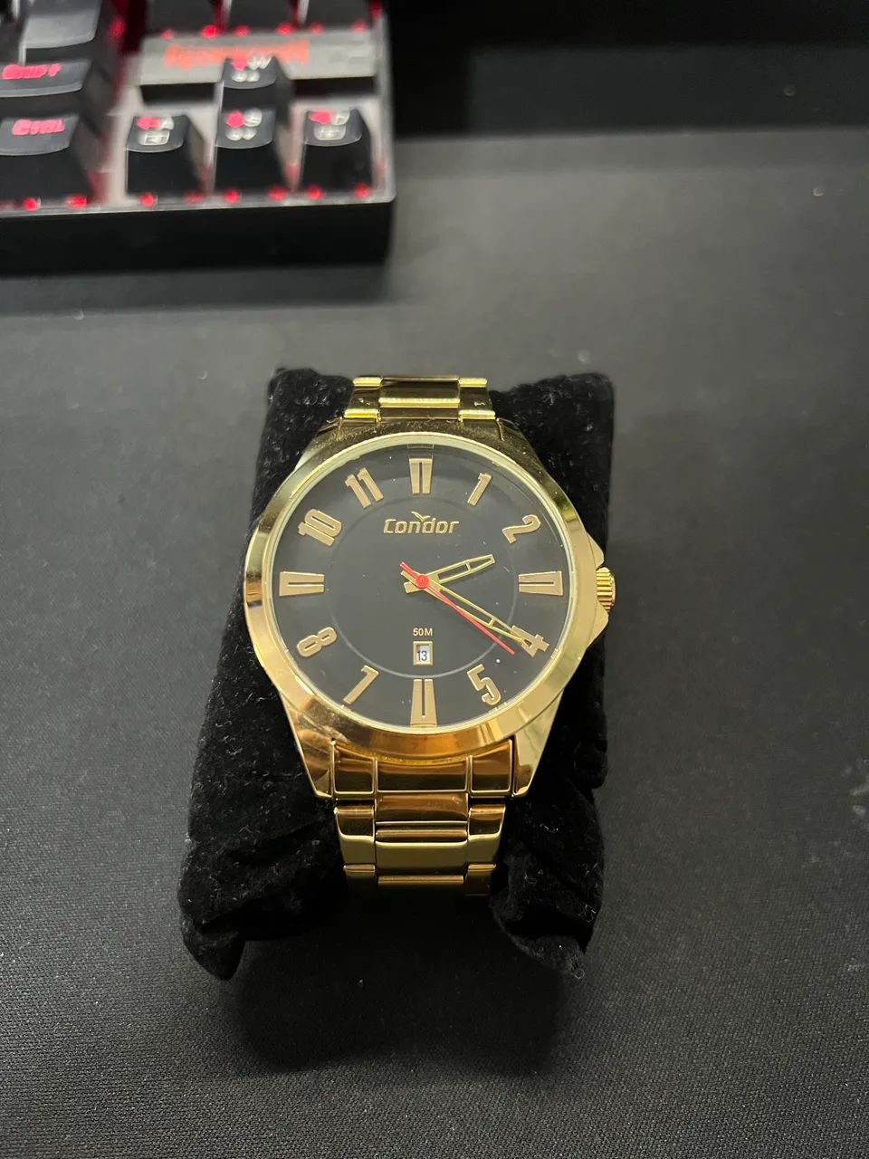 Relógio Condor Dourado Original - Foto 5