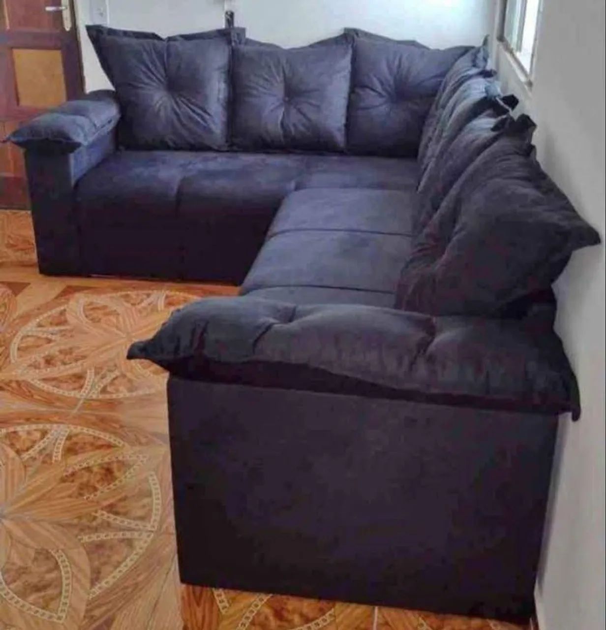 PROMOÇÃO SOFÁ DE CANTO ALMOFADÃO PAGAMENTO NA ENTREGA. - Foto 4