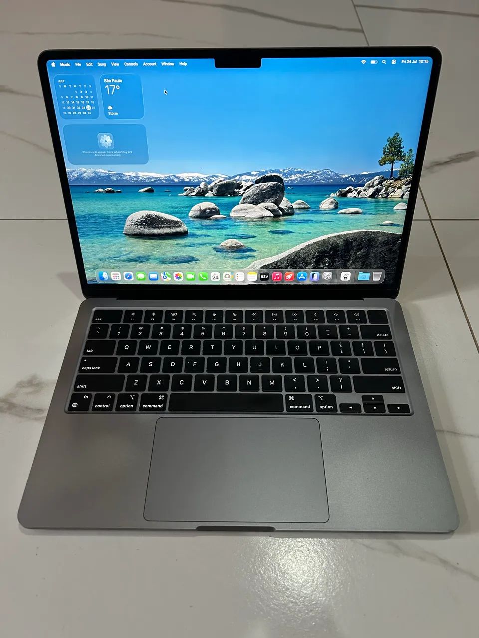 MacBook air 2022 m2 256gb メモリ8gb MacBook Air 2022 M2 8GB RAM 256 SSD bateria 86% - Notebooks