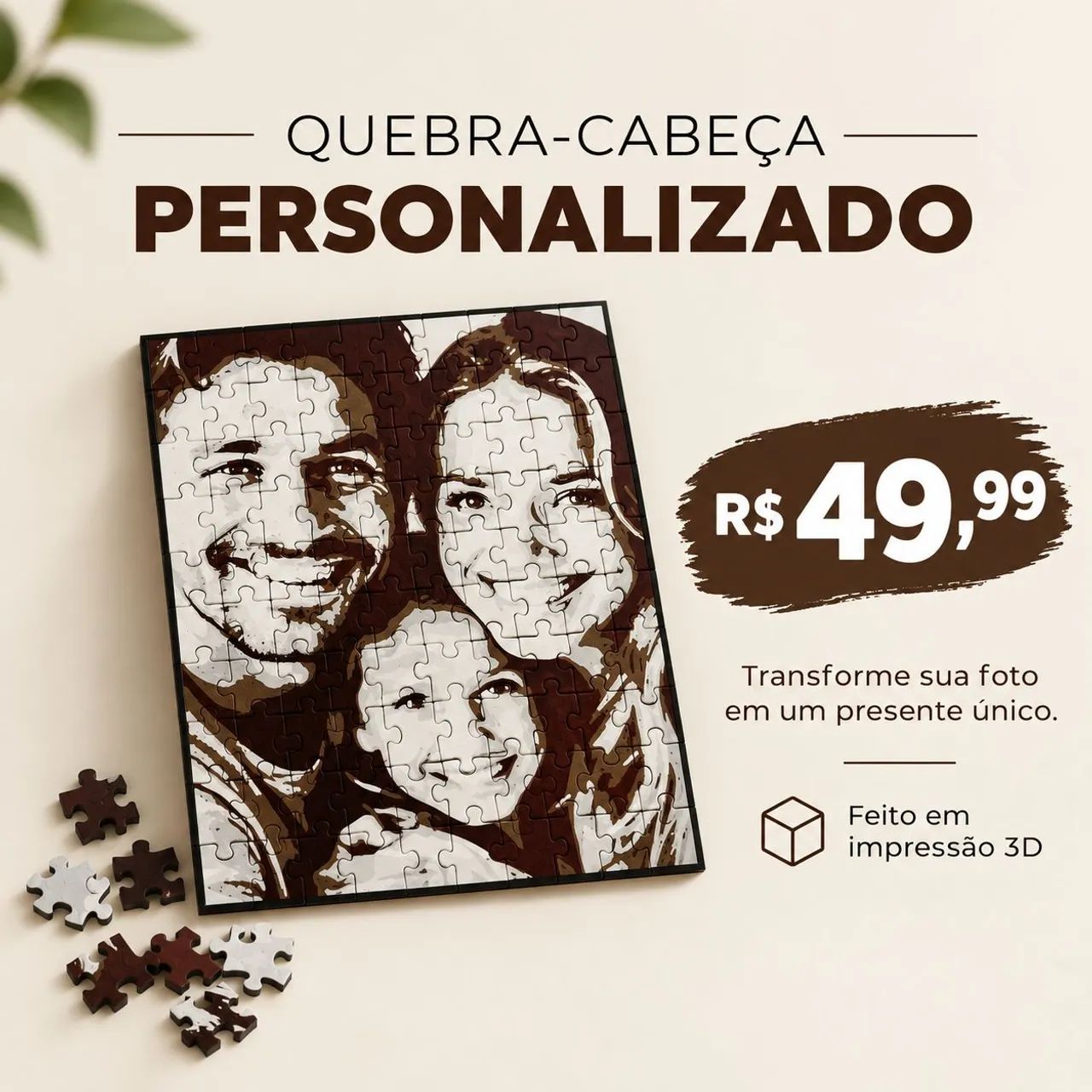 Quebra-Cabeça personalizado