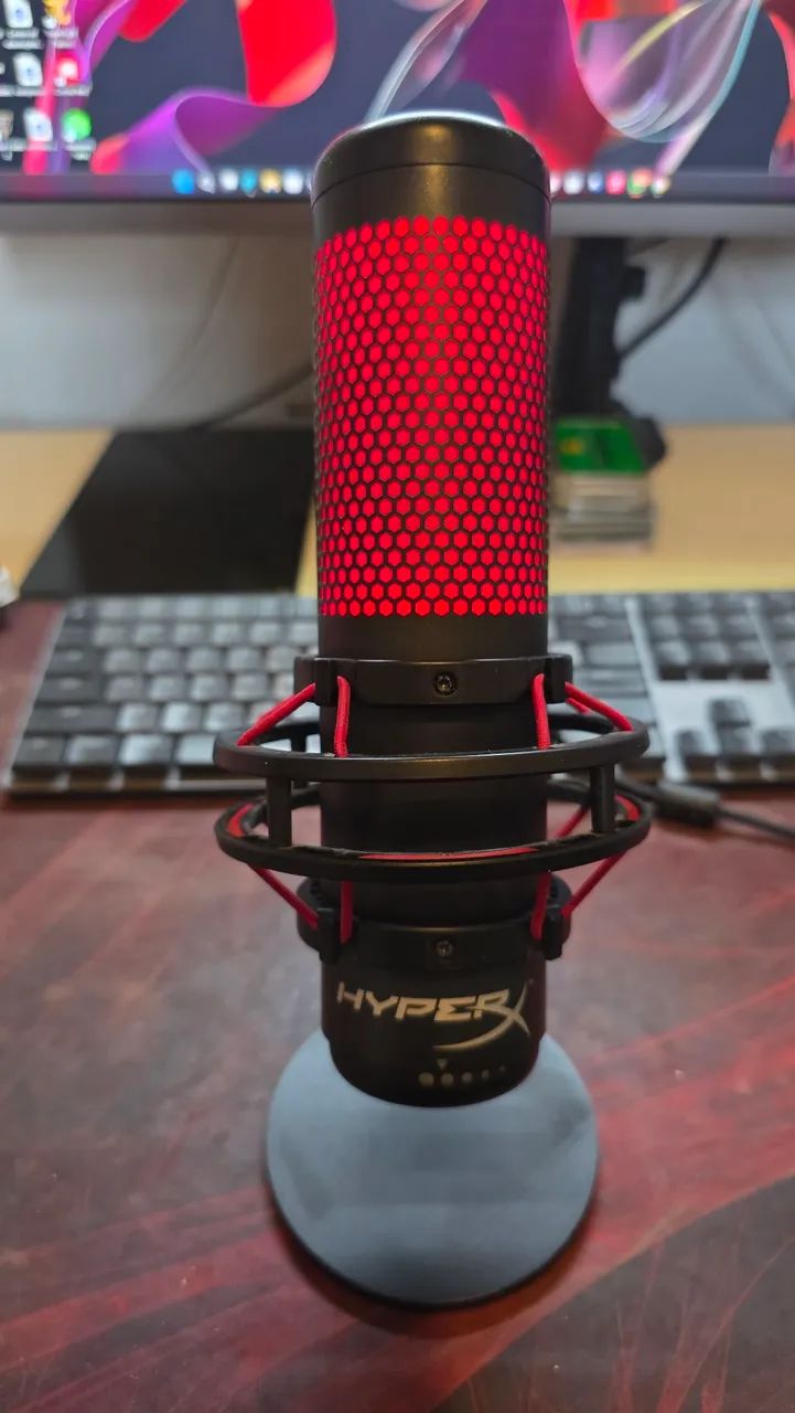 Hyper x QuadCast excelente com Suporte articulado - Foto 2