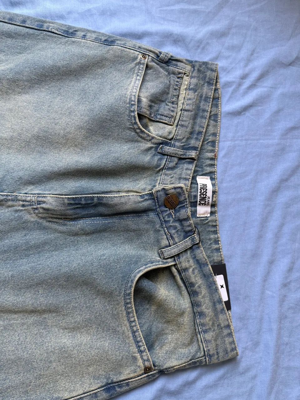 Calça Jeans Reta Presence Dirty Basic tamanho 40 nova com etiqueta - Foto 5