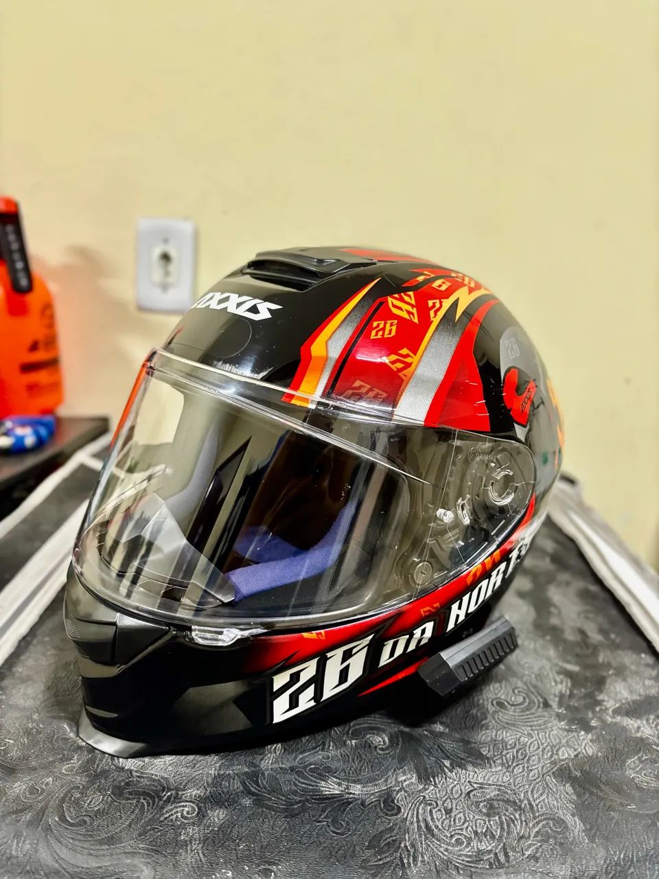 Capacete Axxis Eagle com fone de Ouvidos  - Foto 2