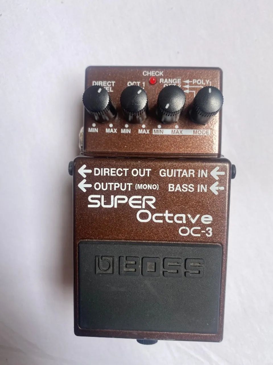 Pedal Oitavador - Octaver Boss OC3 - Foto 2