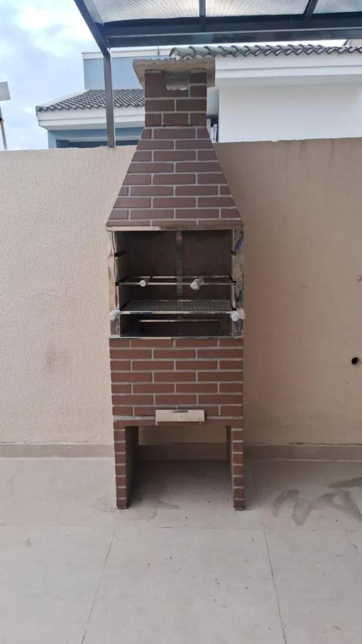 Churrasqueira modelo tijolinho pré moldada! - Foto 5