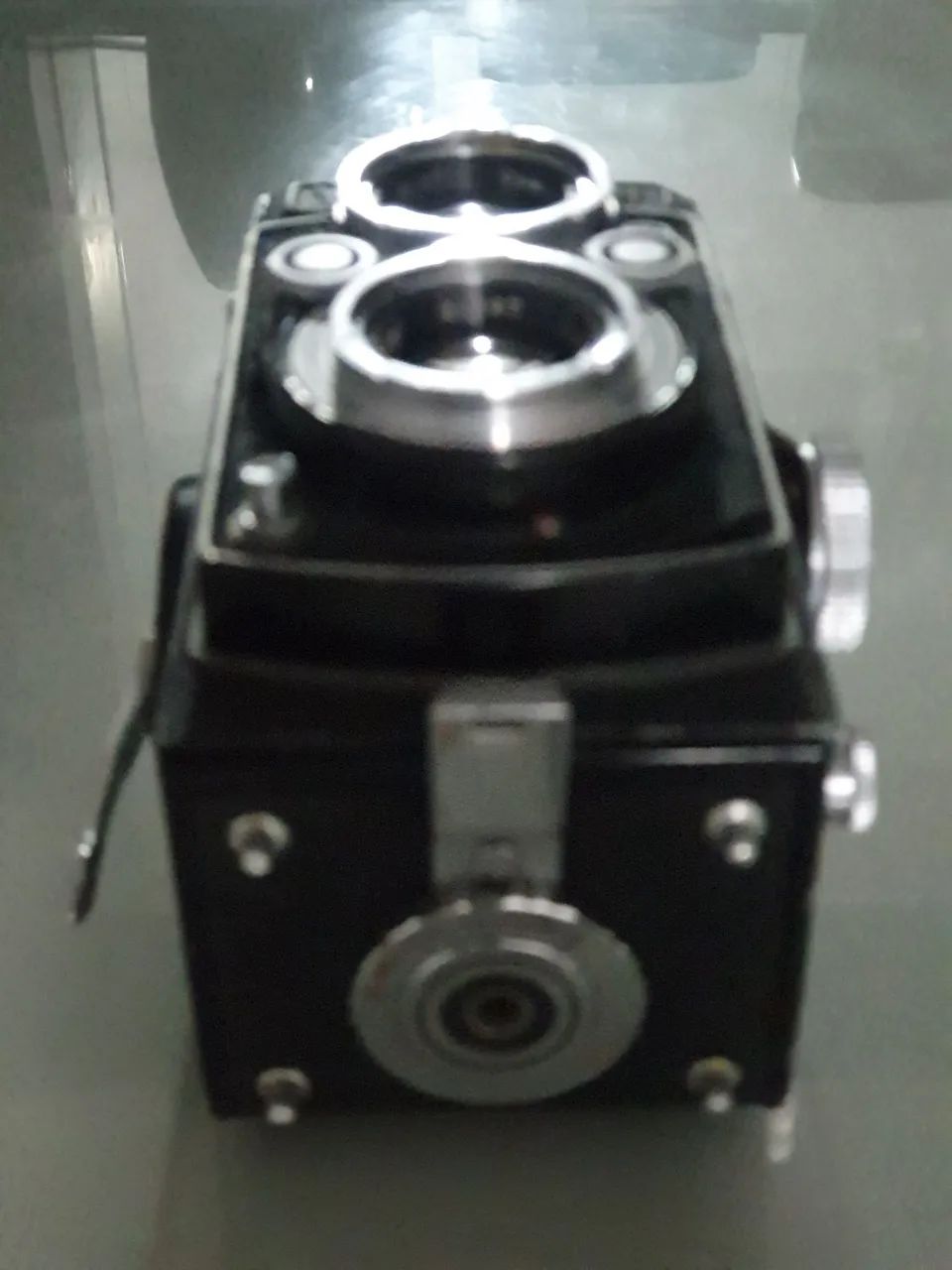 Camera antiga yashica mat copal para decoração.  - Foto 5