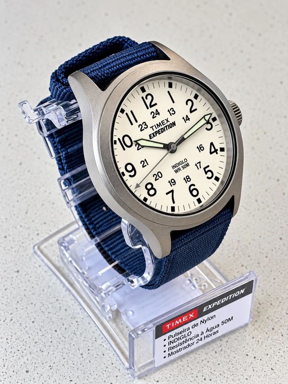 Timex Expedition Scout 36mm blue - Foto 3