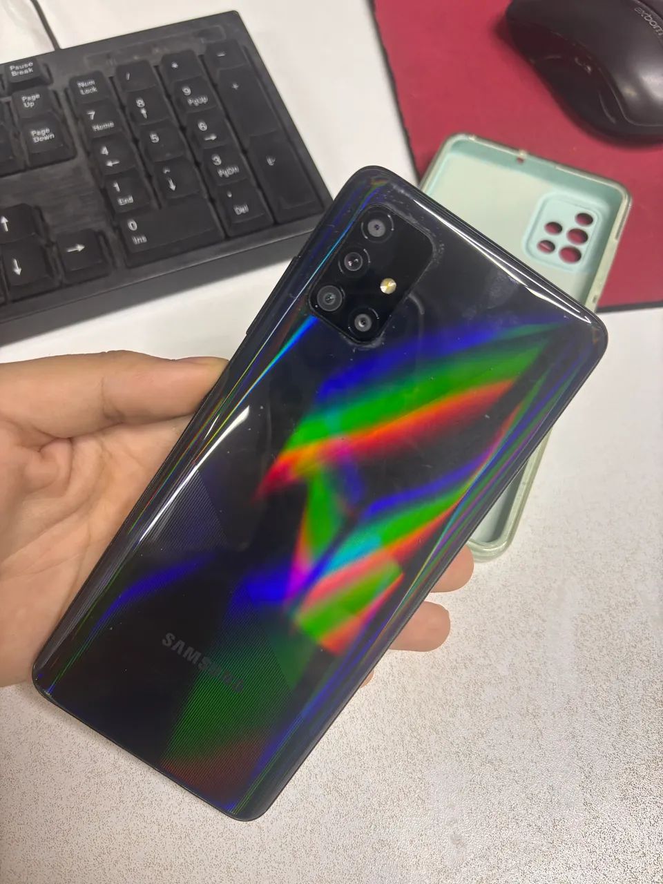 Galaxy Samsung A51 desapego - Foto 3