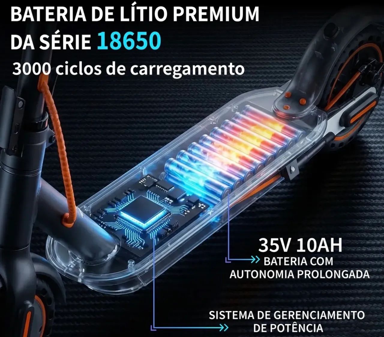 Patinete Elétrico BOLIN 500W 60K? - Foto 3