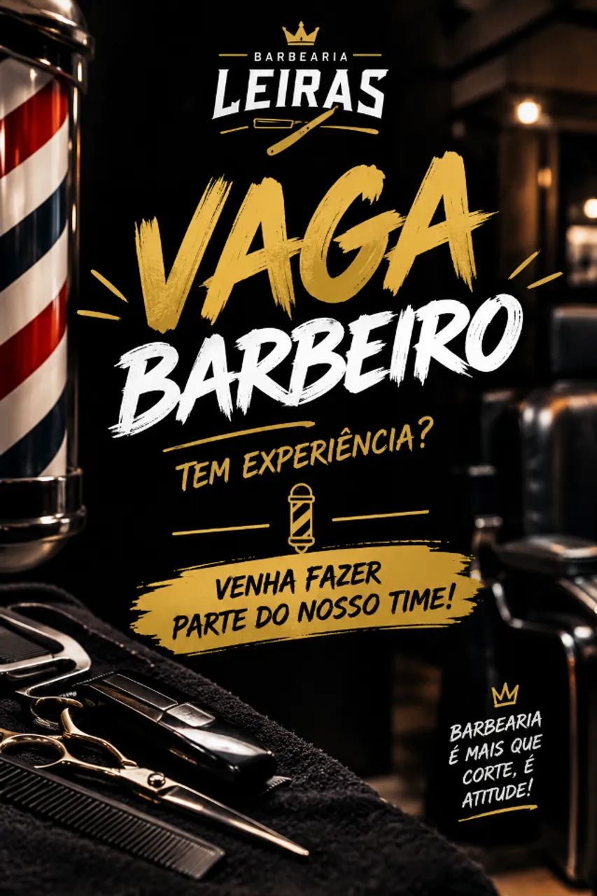 Vaga para Barbeiro 