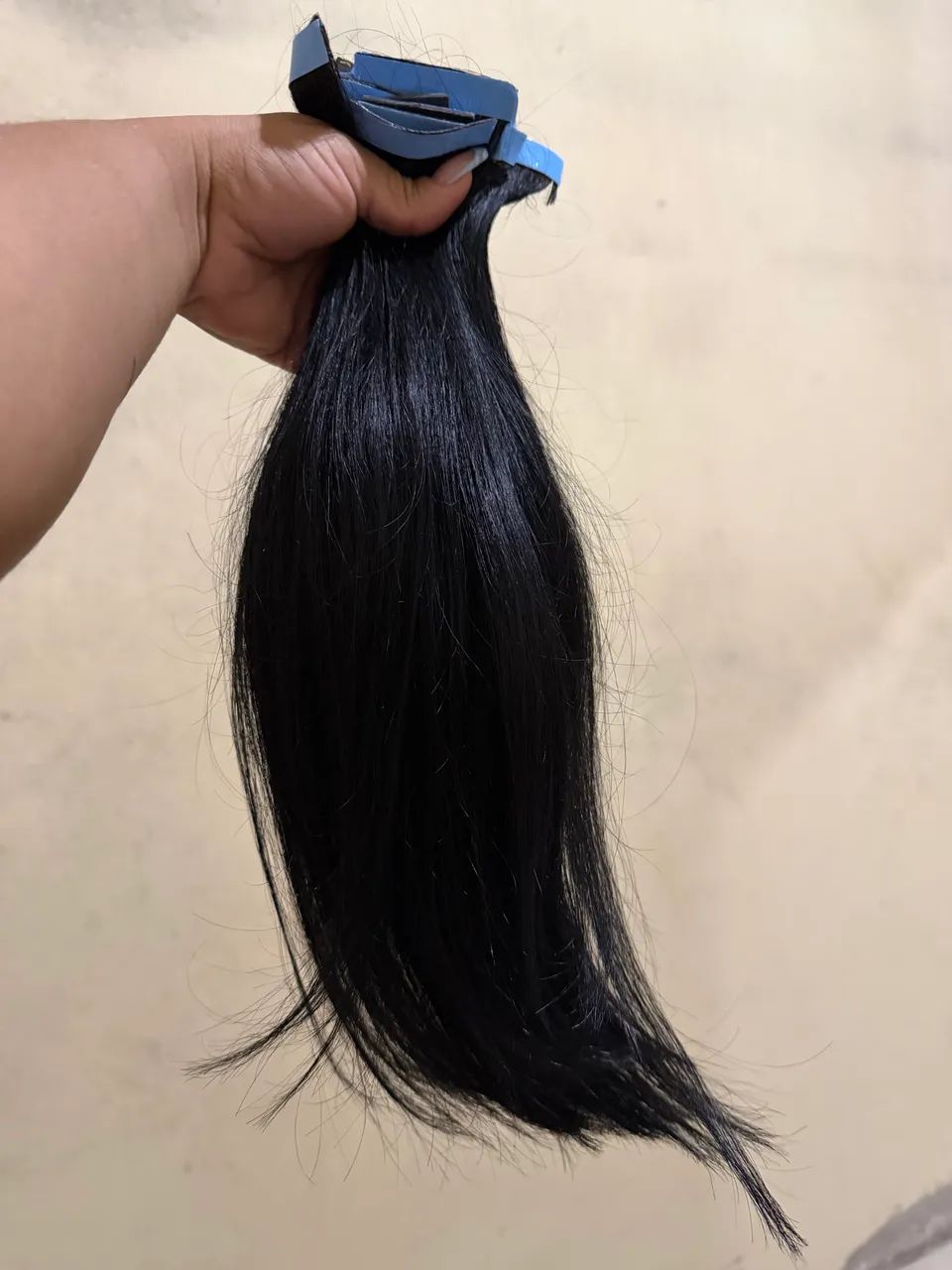 Cabelo humano na bio adesivo  - Foto 2