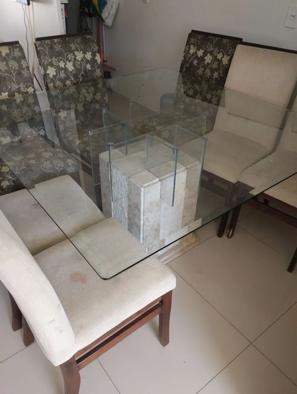 Mesa de vidro  - Foto 4
