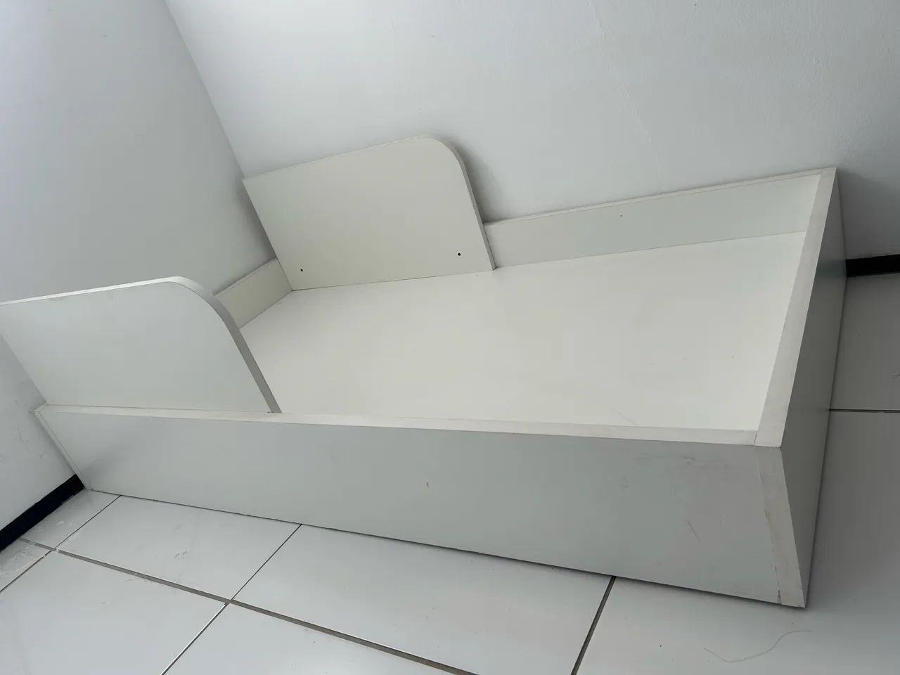 Cama + colchão ortobom infantil  - Foto 3