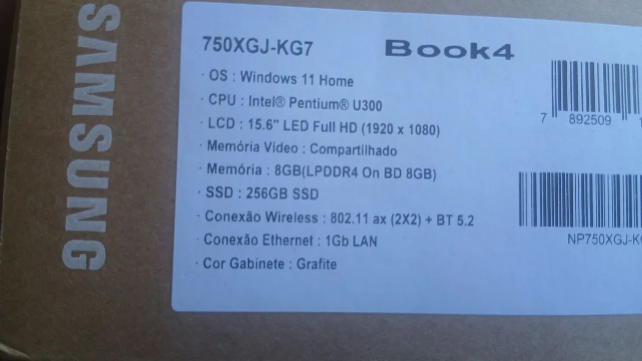 Notebook Samsung galaxy book 4 - Foto 3