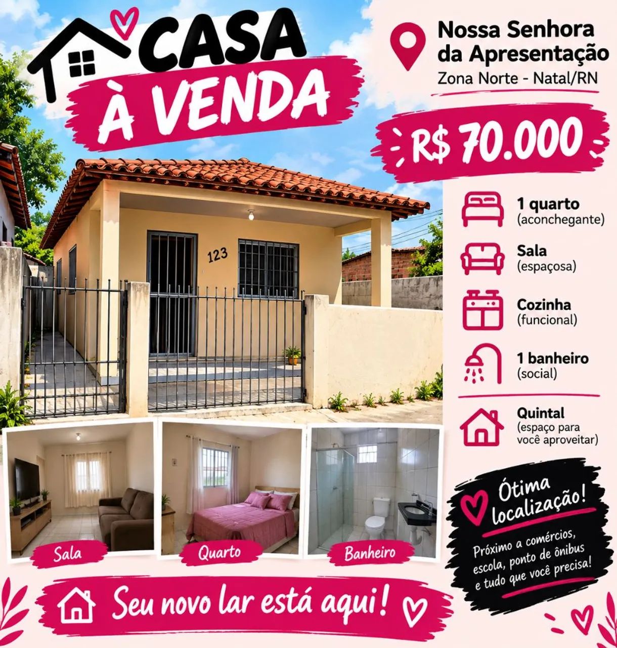 Casa pra vender 