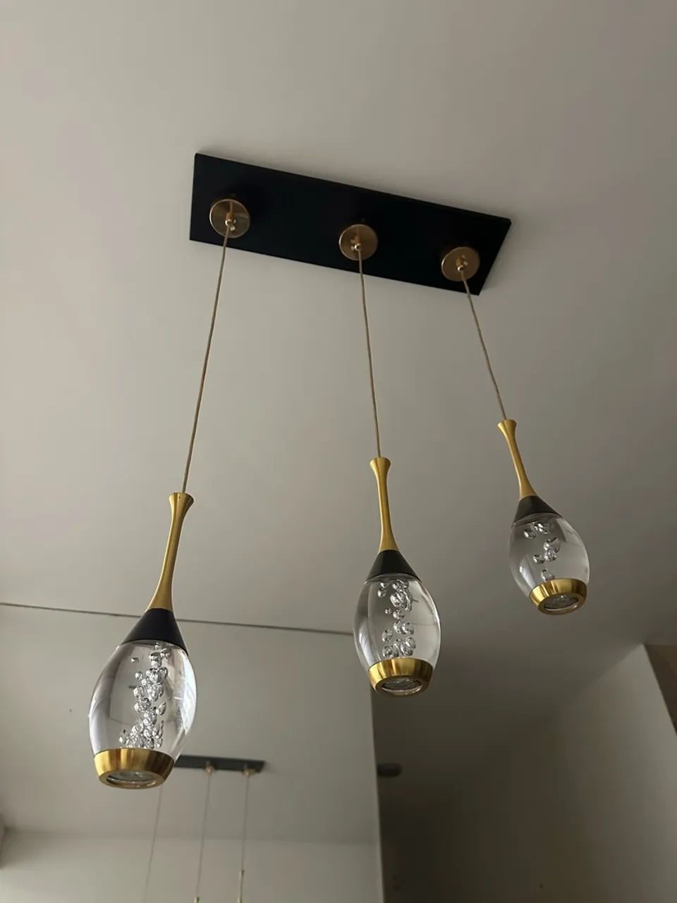 Luminária cristal 
