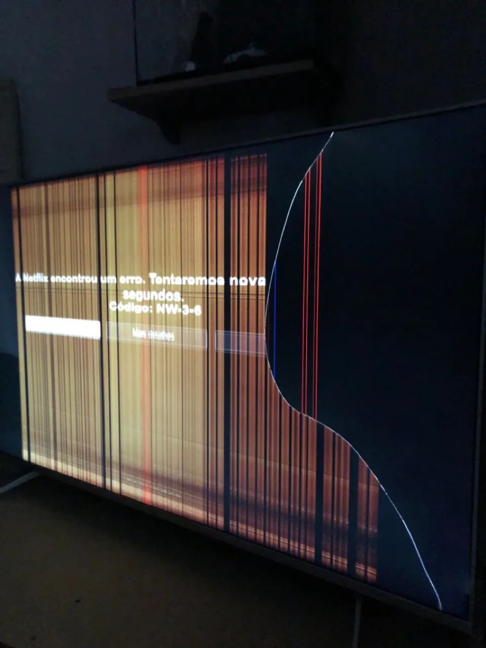 Tv tcl smart 50 polegadas (DEFEITO) - Foto 3