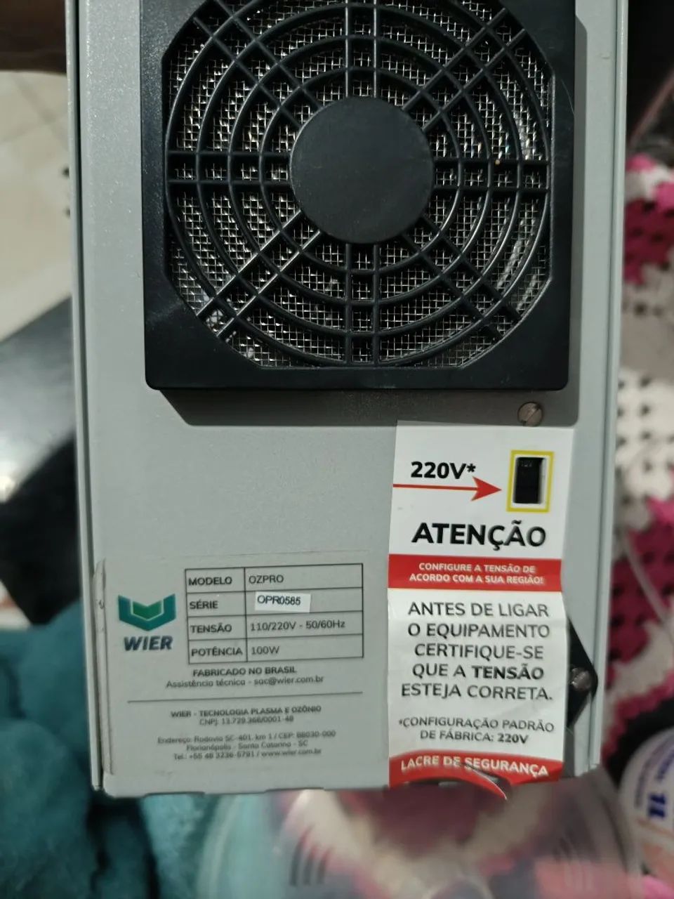 Aparelho de ozônio CO2  wize OZ PRO nunca usado - Foto 2