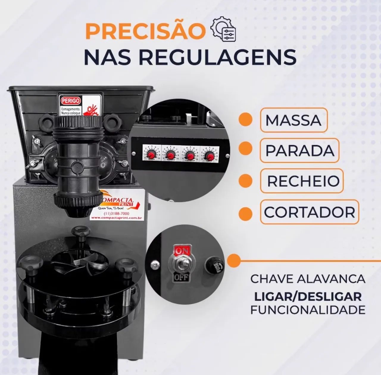 Máquina de fazer salgados  - Foto 2