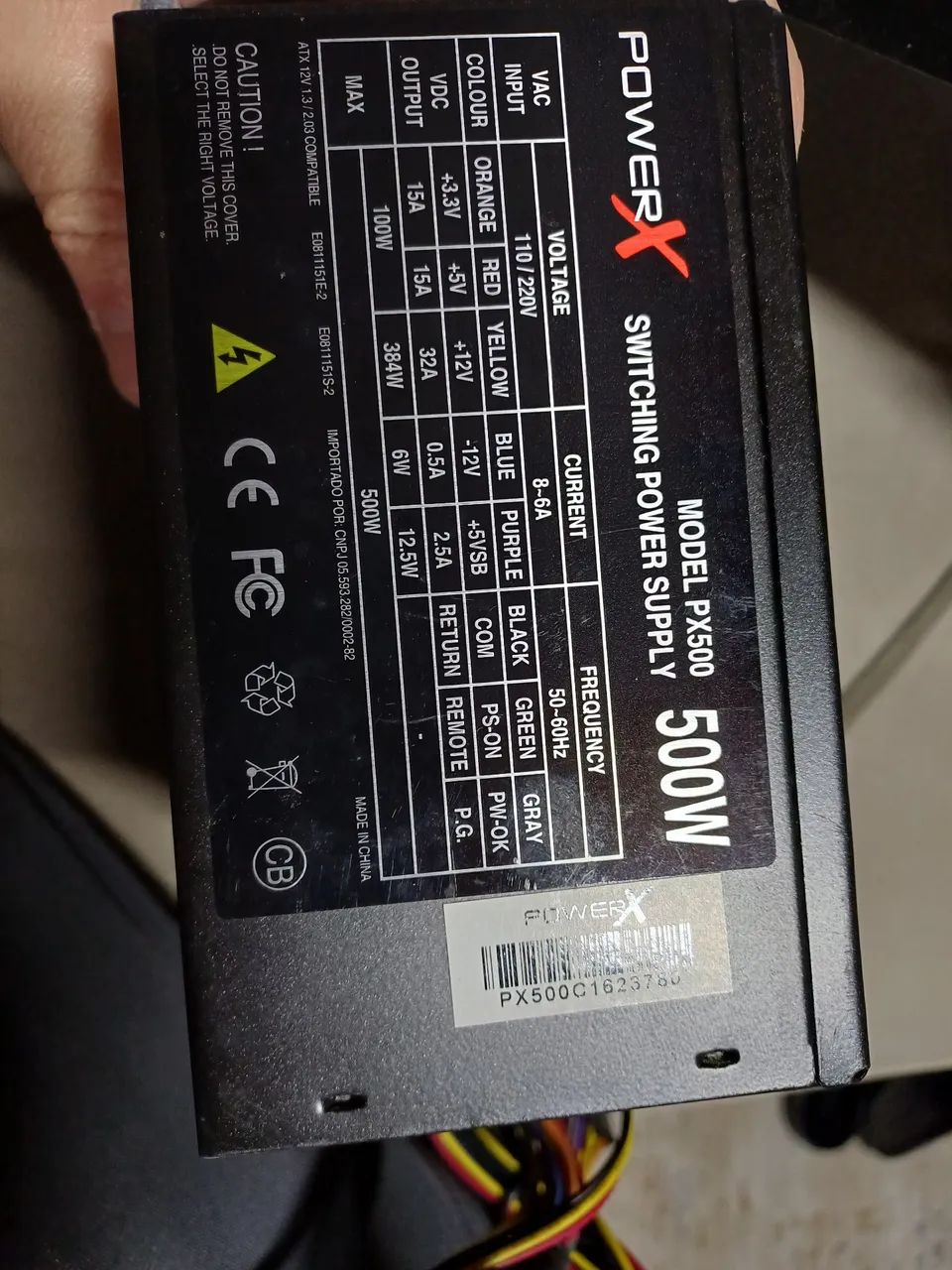 Fonte PC 500W - Foto 3