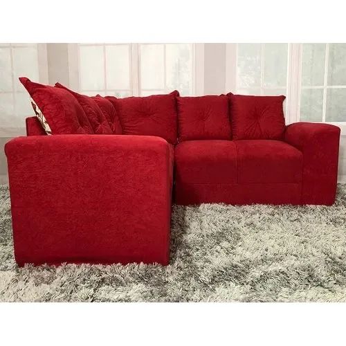 Promoção - Sofá Canto Vermelho - Foto 4