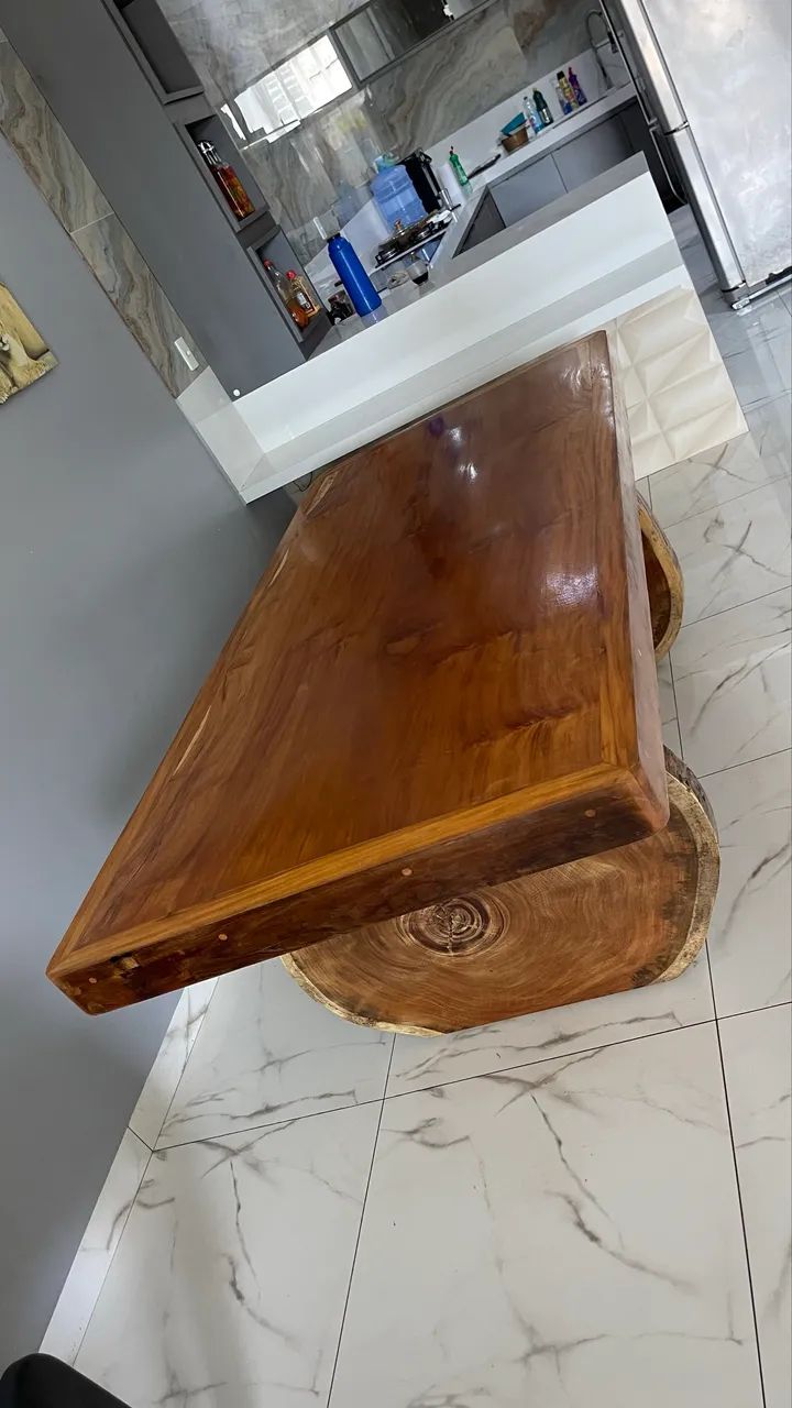 Mesa de madeira  - Foto 5