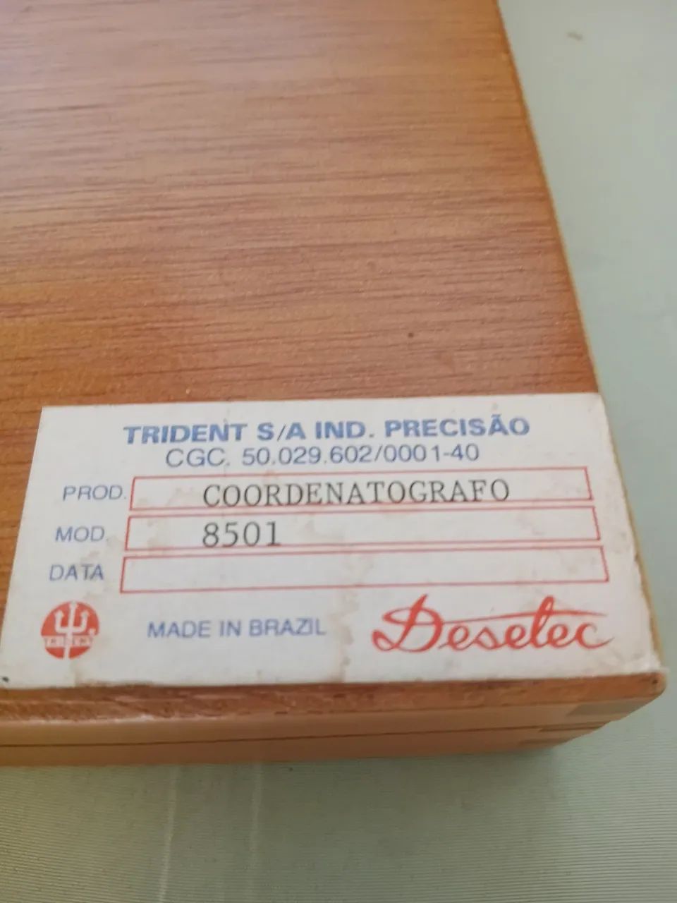 Coordenatografo Desetec - Foto 2
