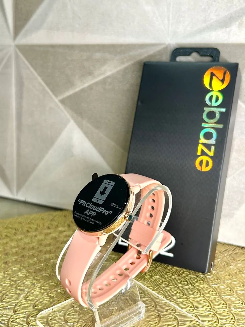 Smartwatch Feminino Zeblaze Lily 2 Cor Rosa - Foto 2