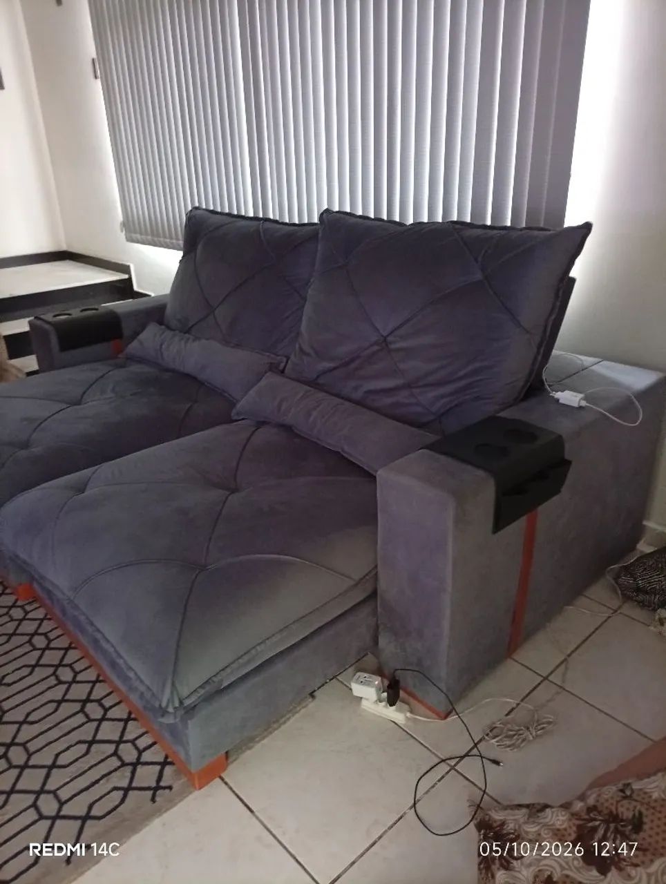 Sofá semi novo! - Foto 3